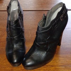 Size 8 CALVIN KLEIN PEG ANKLE BOOTS